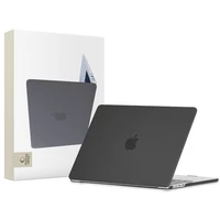 Tech-Protect SmartShell dėklas MacBook Air 13" M2 / M3 / 2022-2024 - matinė juoda