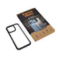 PanzerGlass ClearCase iPhone 13 Pro 6.1" juodas Antibacterial Military grade SilverBullet 0324