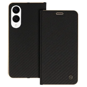 Wonder Frame Dėklas telefonui Samsung Galaxy S25 Edge juodas