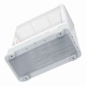 MODECOM kompiuterio korpusas Volcano AQ500 ARGB Midi Balta