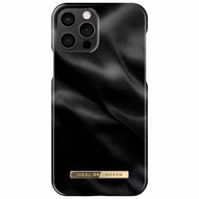 IDEAL OF SWEDEN IDFCSS21-I2061-312 IPHONE 12/ 12 PRO BLACK SATIN dėklas