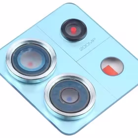 Xiaomi Redmi Note 13 Pro 5G kameros stikliukas su rėmeliu Ocean Teal ORG