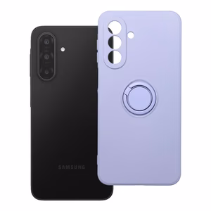 SILIKONINIS ŽIEDAS dėklas telefonui SAMSUNG A17 violetinis