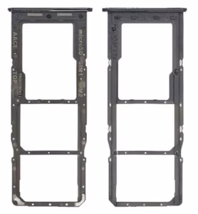 SIM card holder Samsung A13 A135/A137 Black original (service pack)