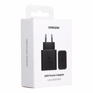 Įkroviklis Samsung EP-T6010NBEGWW 60W USB-C, juodas