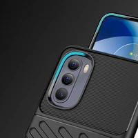 Thunder dėklas lankstus šarvuotas Motorola Moto G Stylus 2022 juodas