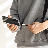 Ringke USB-C 3.2 Gen. PD240W laidas 200cm - juodas