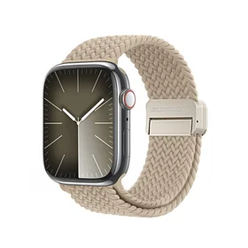 DUX DUCIS MIXTURE PRO elastinė pyninė juosta Apple Watch 42/44/45/49 mm smėlinė
