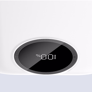Dudao K13 10000мАч повербанк со встроенным кабелем - белый