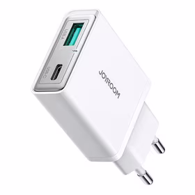Įkroviklis Joyroom Super Slim (TCF14) (1xUSB-C;1xUSB 3A 20W) baltas
