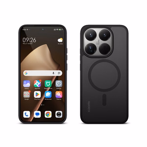 Crong Hybrid Matte Magnetic MagSafe dėklas, skirtas Xiaomi 15T, juodas