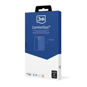 Dėklo ir apsauginio stikliuko rinkinys 3mk ComfortDuo Clear Apple iPhone 14 Pro