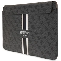 Guess 4G Printed Stripes 14" nešiojamojo kompiuterio dėklas - juodas