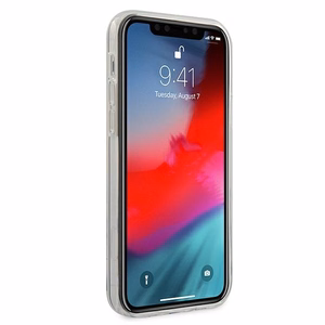 US Polo Assn. Gradient Pattern Collection dėklas, skirtas iPhone 12 mini, mėlynas