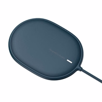 Baseus indukcinis įkroviklis LIGHT magnetinis Iphone 12 su Type C laidu (WXQJ-03) mėlynas