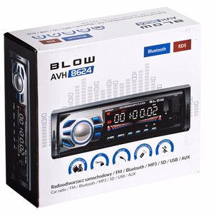 BLOW AVH-8624 radijo imtuvas Automobilis Juoda