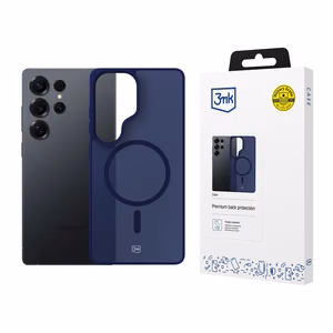 3mk Smoke MagCase для Samsung Galaxy S25 Ultra синe-полупрозрачный