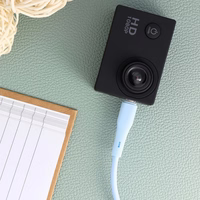 Kabelis FORCELL F-ENERGY C341 USB A į Micro USB QC3.0 2,4A 18W Silikoninis 1 m mėlynas (m)