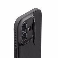 Spigen Optik Armor Magnetinis dėklas telefonui iPhone 17 - juodas