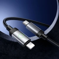 Kabelis (m) USB-C į Lightning Hoco PD 27W 1 m X117 - juodas (m)