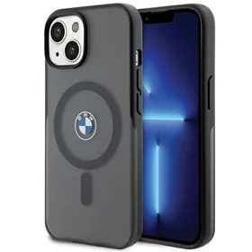 BMW IML Signature MagSafe dėklas telefonui iPhone 15 Plus / 14 Plus - juodas