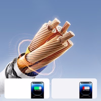 "Joyroom S-A28 Flash Series 3A USB-A - "Lightning" laidas 1 m - baltas