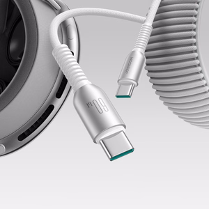 USB kabelis Joyroom S-A51 USB-C to USB-C 60W 1.2m pilkas