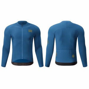 Rockbros YDWT020 Diamond cycling jersey spring/autumn/winter size XS - blue