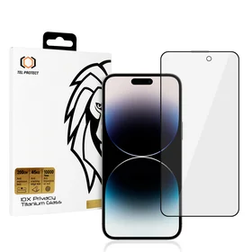 Apsauginis stiklas Tel Protect 10X Privacy Titanium iPhone 14 Pro Max
