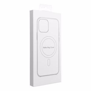 Dėklas telefonui – pilnai matinis magnetinis dėklas, suderinamas su MagSafe IPHONE 15, juodas