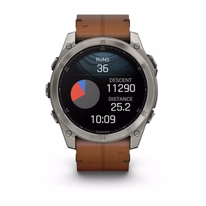 Garmin fēnix 8 – GPS išmanusis laikrodis, AMOLED, 51 mm, titano spalvos