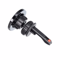 Automobilinis universalus telefono laikiklis Blue Star (Lock x1) Magnetic (MagSafe) tvirtinamas ant ventiliacijos grotelių, magnetinis, juodas