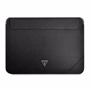 GUESS nešiojamojo kompiuterio / planšetės / užrašų knygelės krepšys 13"–14" GUCS14PSATLK (Guess Sleeve) juodas