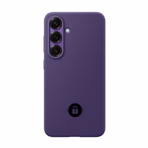 Чехол "Silicone Cover" для Samsung A155 A15 4G / A156 A15 5G / фиолетовый / в упаковке