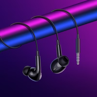 Borofone ausinės BM100 Pro su mikrofonu juodos