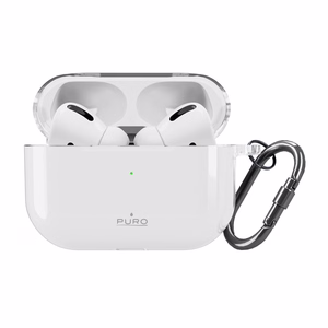 "Puro 0.3 Nude" dėklas "AirPods Pro 3" - skaidrus