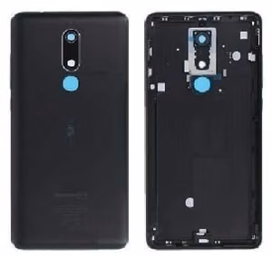 Galinis dangtelis Nokia 5.1 juodas originalus (naudotas Grade B)
