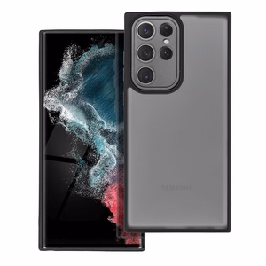 VARIETE dėklas telefonui SAMSUNG S22 Ultra juoda