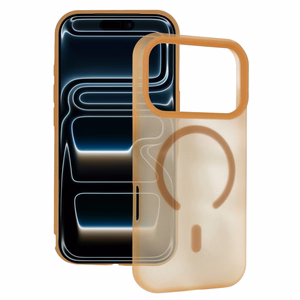 Tel Protect Mist Matte Magsafe dėklas Iphone 17 Pro kavos rudas