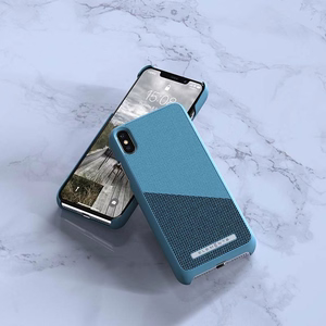 Nordic Elements Saeson Freja dėklas, skirtas iPhone XS Max, tamsiai melsvai žalias