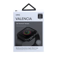 Uniq Valencia dėklas Apple Watch 4 / 5 / 6 / SE 44mm - pilkas