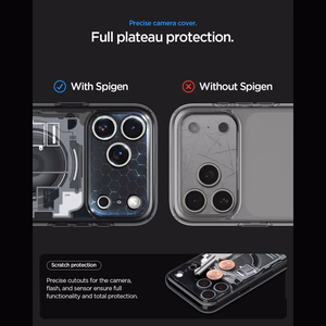Spigen Ultra Hybrid MagSafe Zero One dėklas iPhone 18 Pro / 17 Pro, juodas