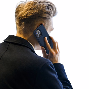 Dux Ducis Skin Pro knygos tipo dėklas telefonui iPhone 13 Pro Max mėlynas