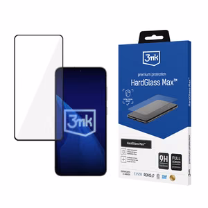 Sustiprintas viso ekrano grūdintas stiklas 3mk HardGlass Max Black, skirtas "Samsung Galaxy S24+