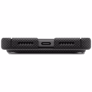 Uniq Keva EDGE Magclick Charging dėklas iPhone 18 Pro Max / 17 Pro Max – juodas