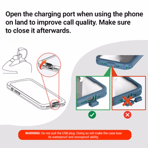 Crong Seal Cover vandeniui atsparus IP68 dėklas, skirtas iPhone 17, juodas