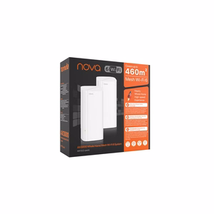 Tenda MX12 Dviguba juosta (2,4 GHz / 5 GHz) Wi-Fi 6 (802.11ax) Balta 3 Vidinis