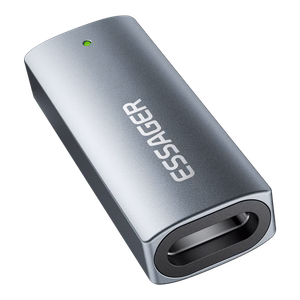 Adapteris Essager Zeus juodas (In: Type-C / Out: Magsafe3)