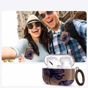 Tech-Protect Lamano deklas AirPods 3 Pro - Rudas ir violetinis