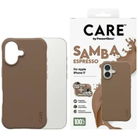 CARE by PanzerGlass Stilingas Samba Magnetinis dėklas telefonui iPhone 17 - rudas